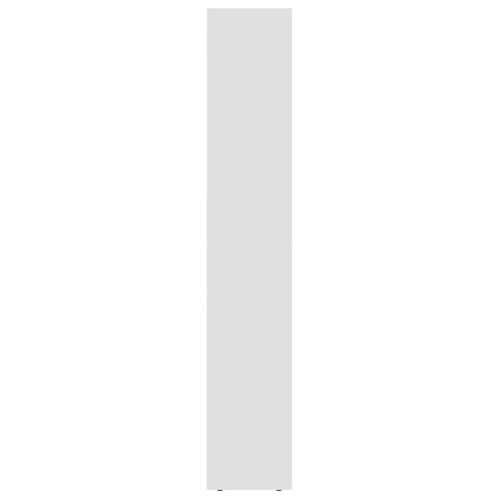 Book Cabinet White Chipboard