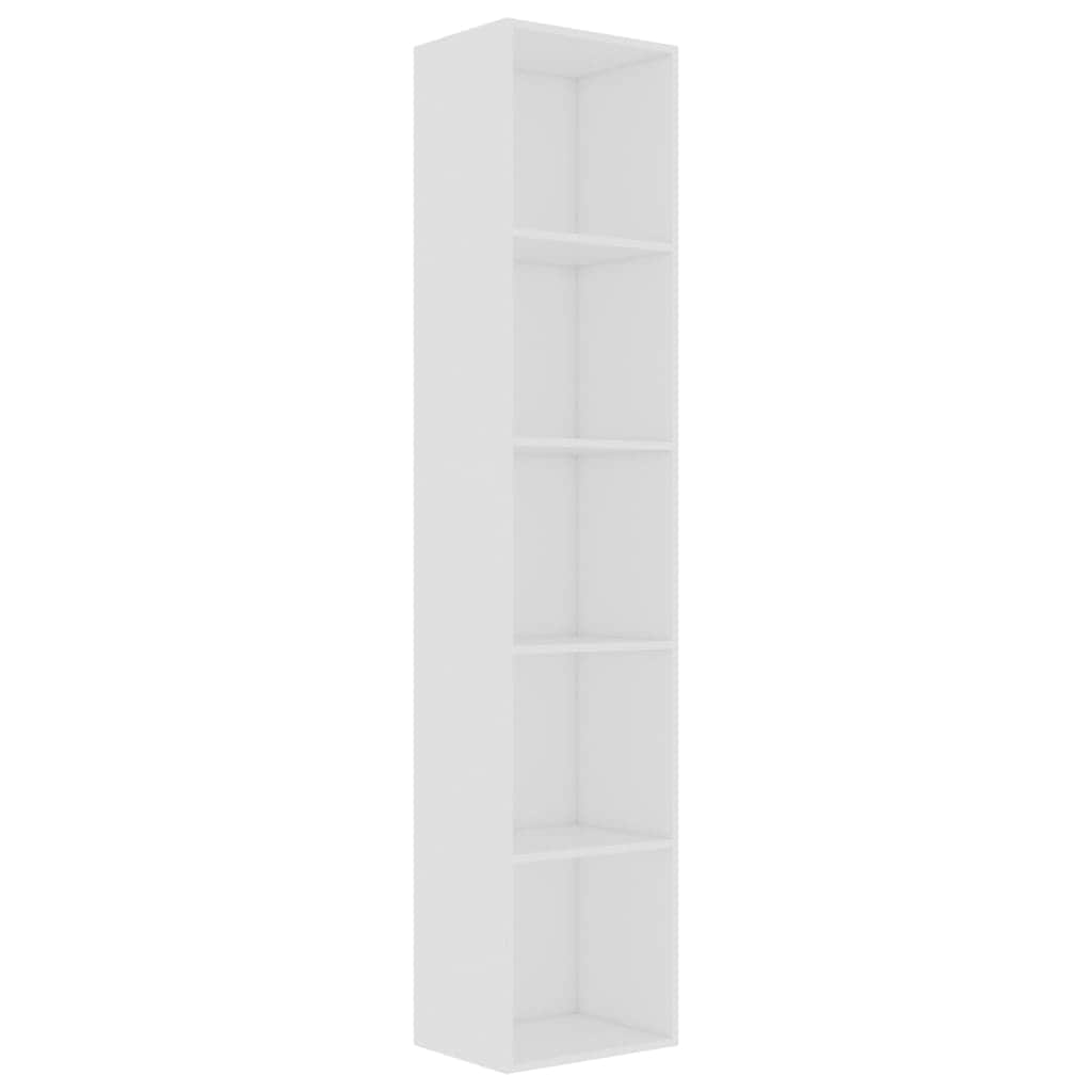 Book Cabinet White - Wood