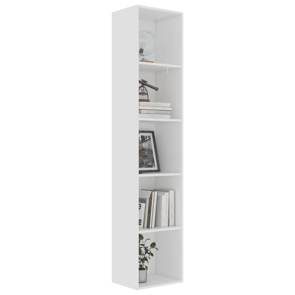 Book Cabinet White - Wood