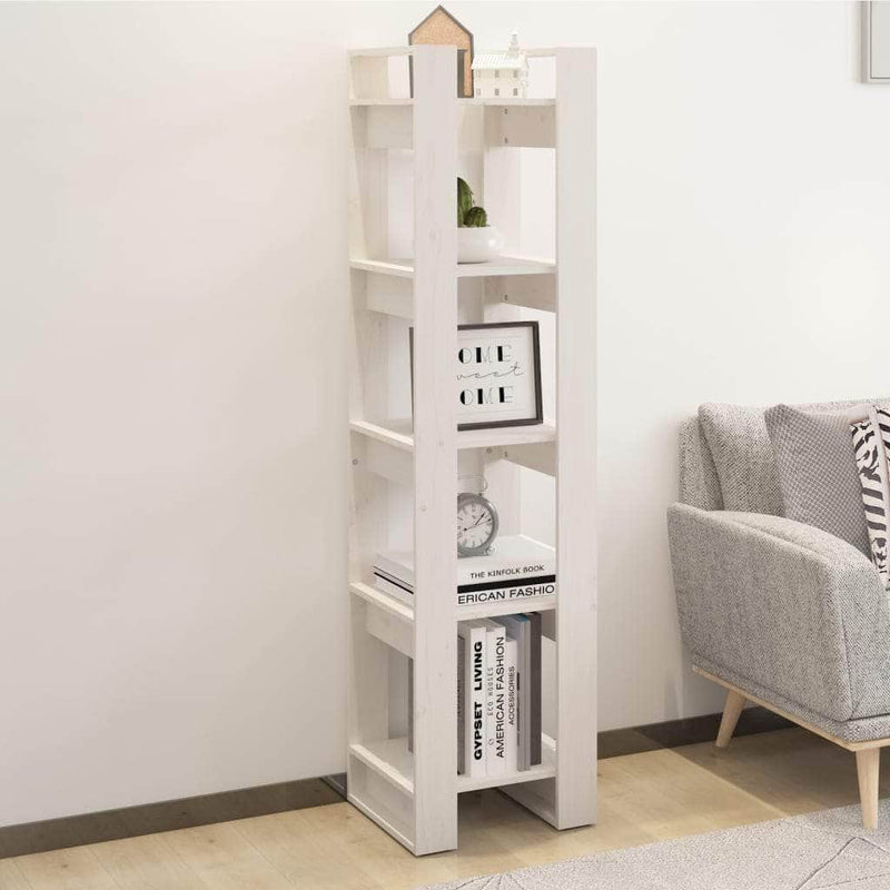 Bookcases/Room Divider Oak/White