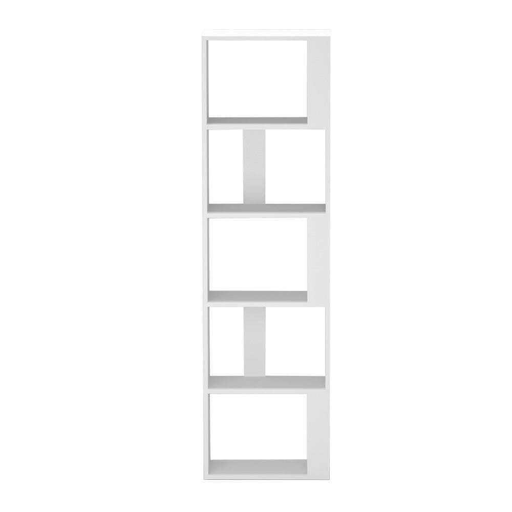 Bookshelf 5 Tiers - Lina White | Bookcases & Shelves