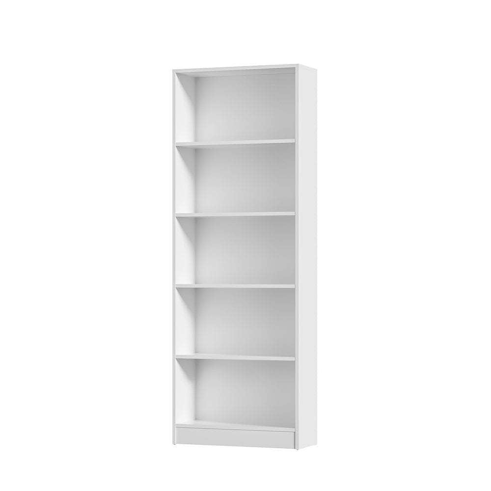 Bookshelf Display Shelf 5-Tier Natural