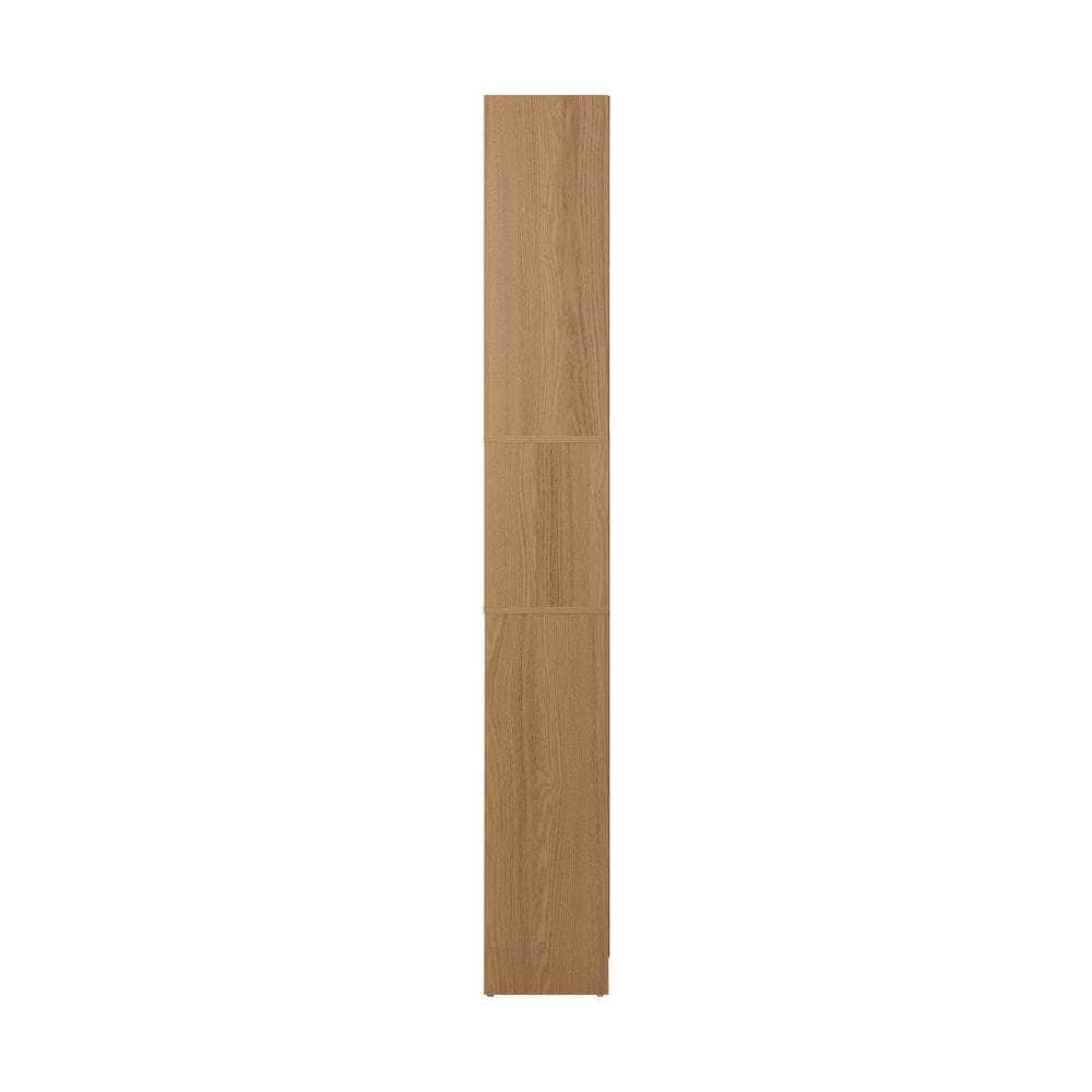 Bookshelf Display Shelf 5-Tier Natural