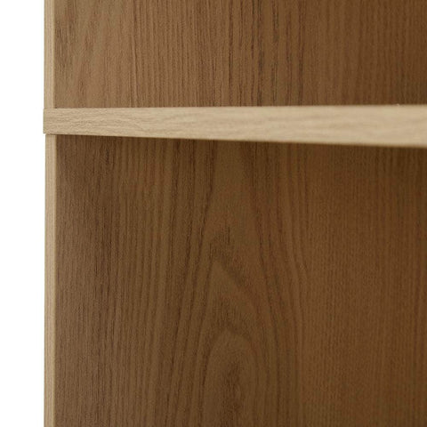 Bookshelf Display Shelf 5-Tier Natural