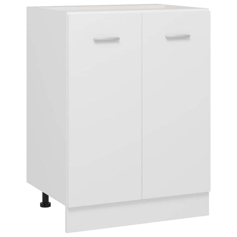 Bottom Cabinet White Engineered Wood