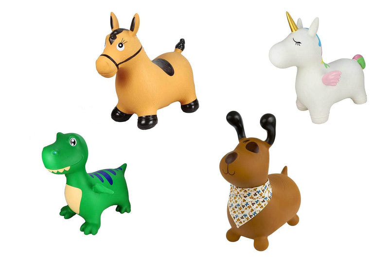 ele12 - Bouncy Rider Animal Pack Of 12