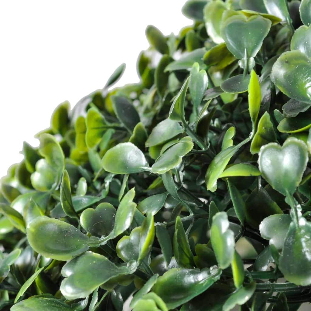 Boxwood Ball Artificial Leaf Topiary Ball  2 pcs