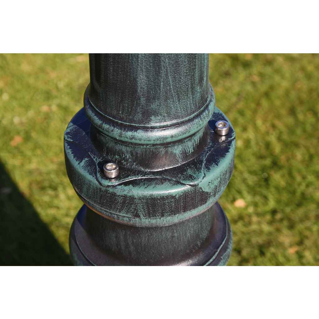 Brighton Garden Light Post 3 - arms 230 cm Dark Green/Black - Simple deals