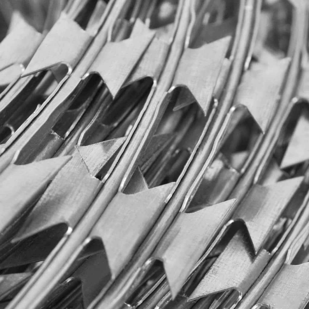 BTO-22 Clipped Concertina NATO Razor Wire Galvanised Steel 150 m