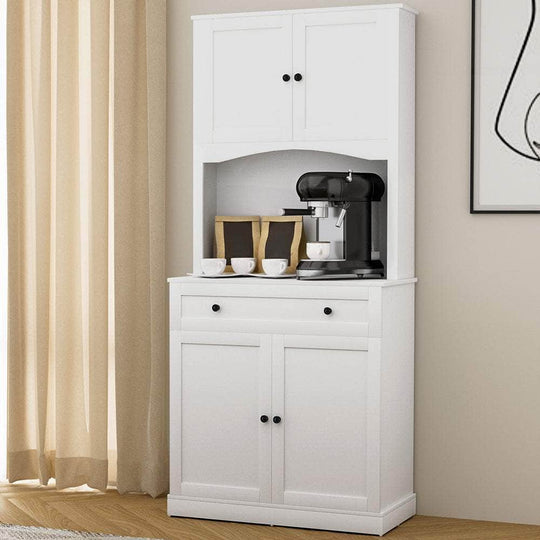 Buffet Sideboard Cabinet Cupboard Pantry Storage Shelves
