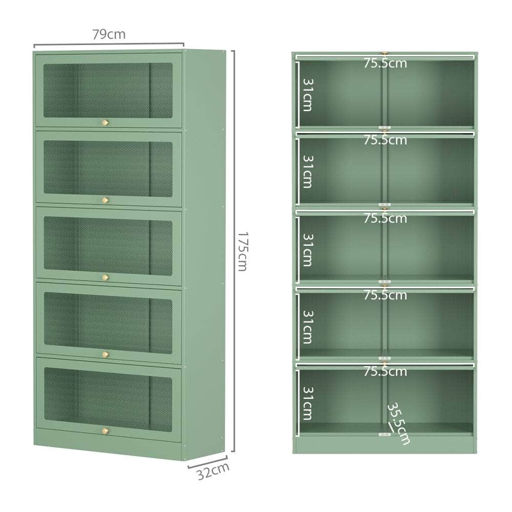 Buffet Sideboard Metal Cabinet - ELIA Green