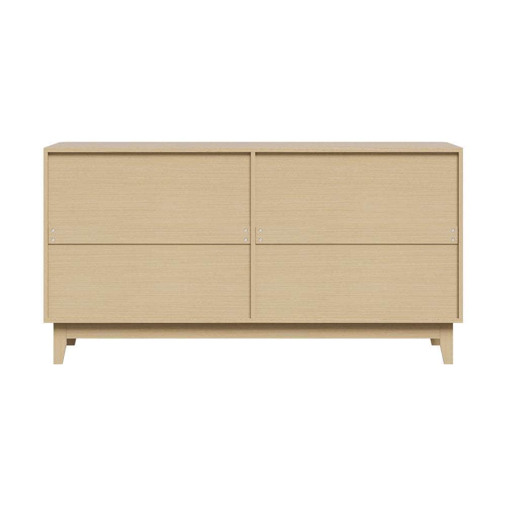 Buffet Sideboard Storage Cabinet 4 Doors Cupboard