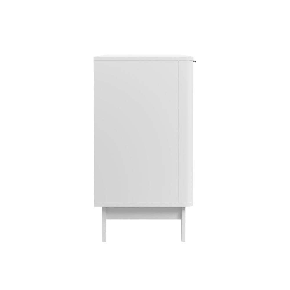 Buffet Sideboard Storage Cabinet 4 Doors Cupboard