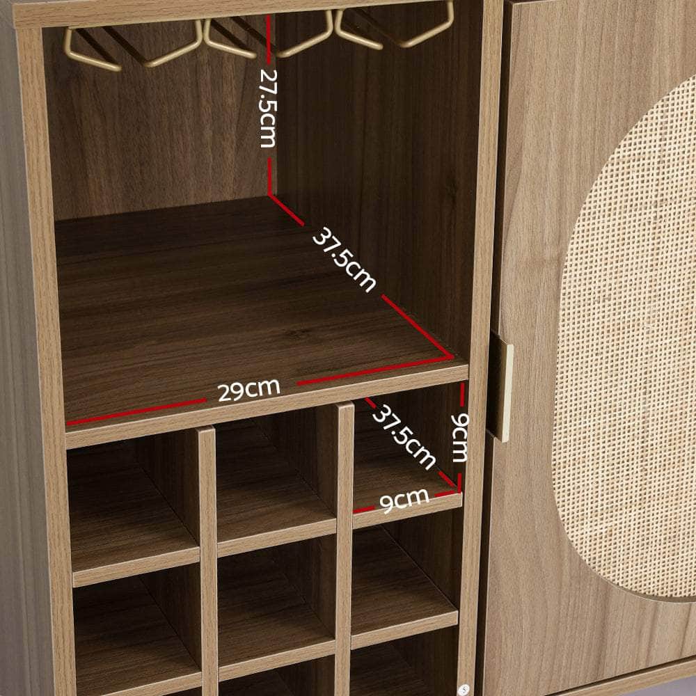 Buffet Sideboard With Wine Rack - Anya