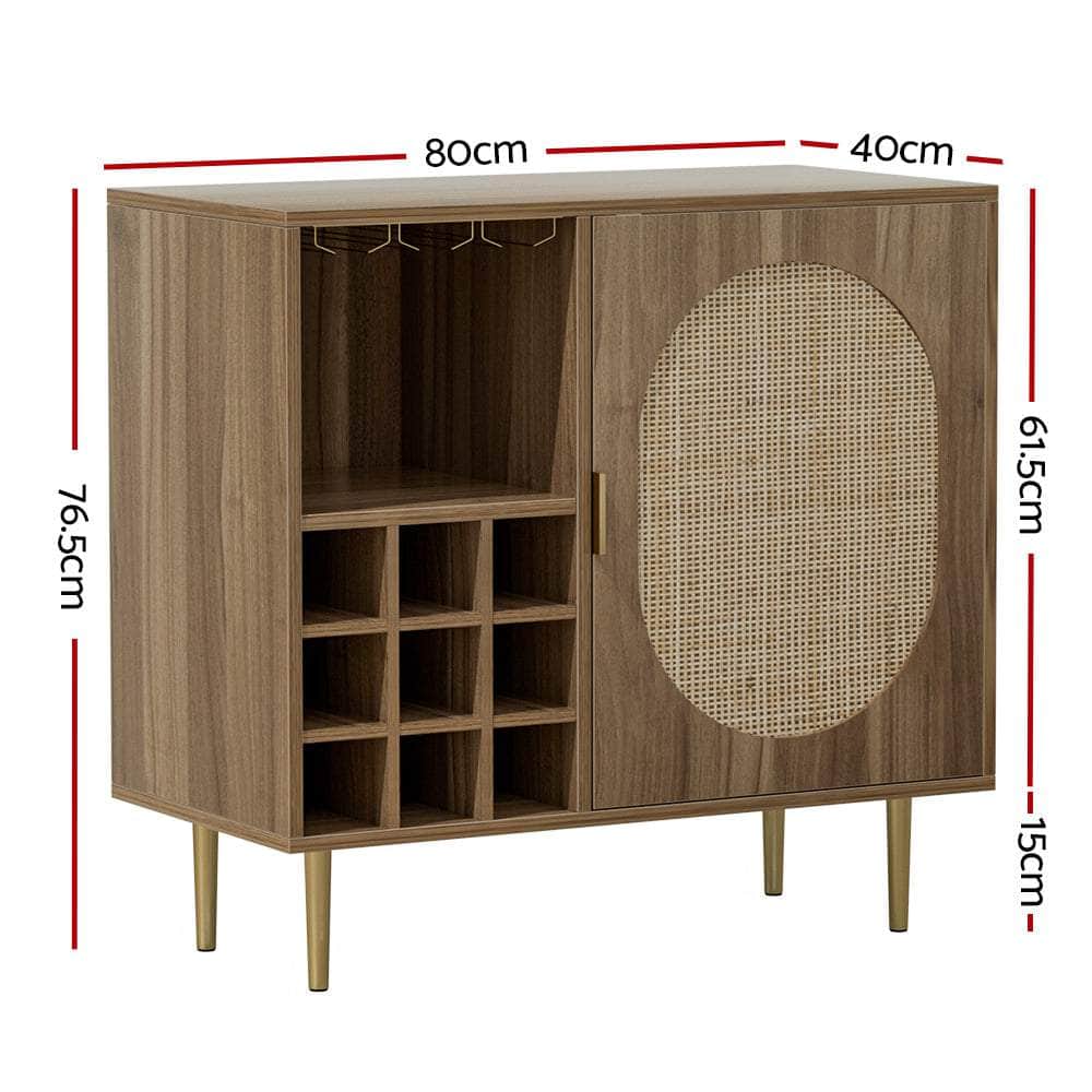 Buffet Sideboard With Wine Rack - Anya