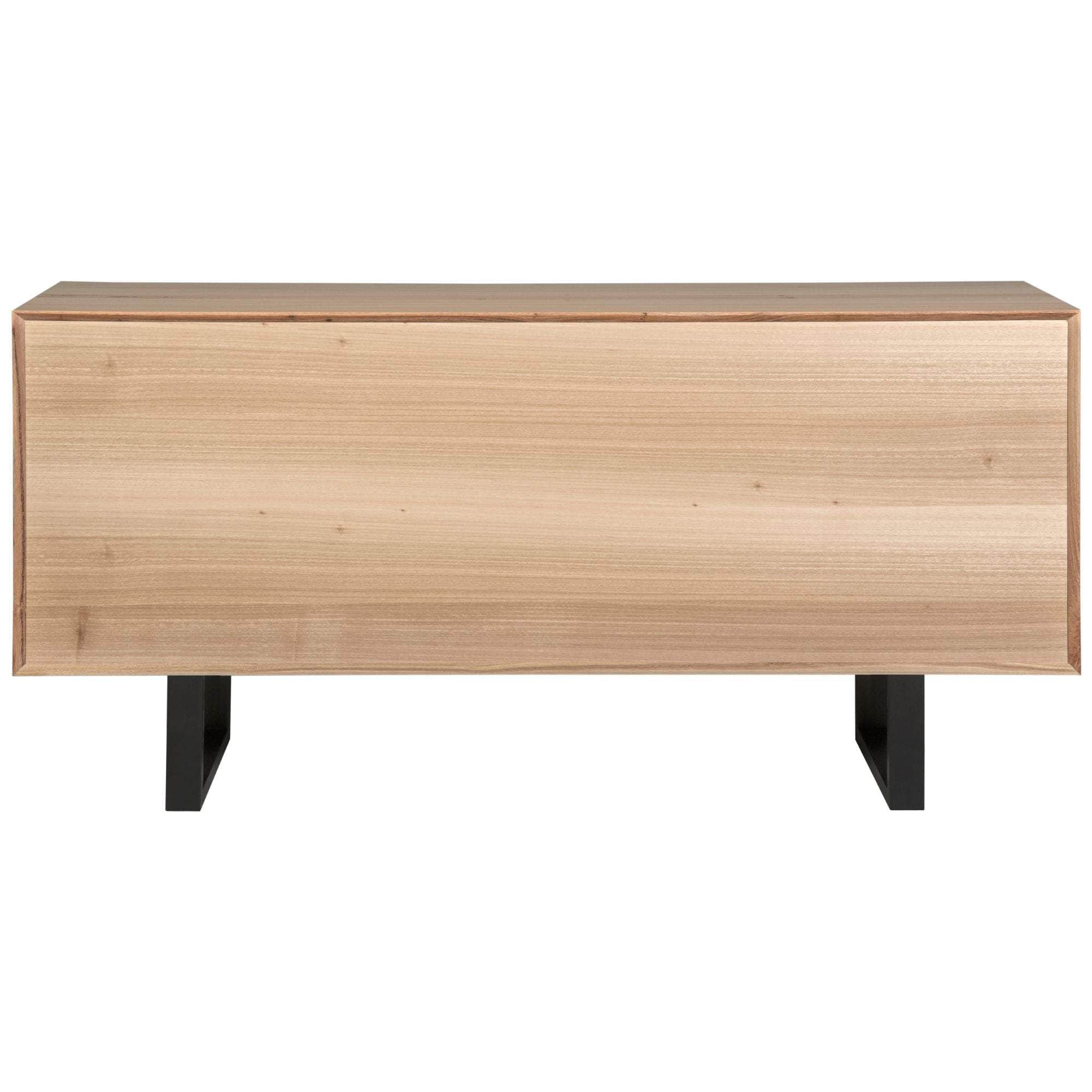 Buffet Table 180Cm 2 Door 3 Drawer Solid Messmate Timber Wood - Natural