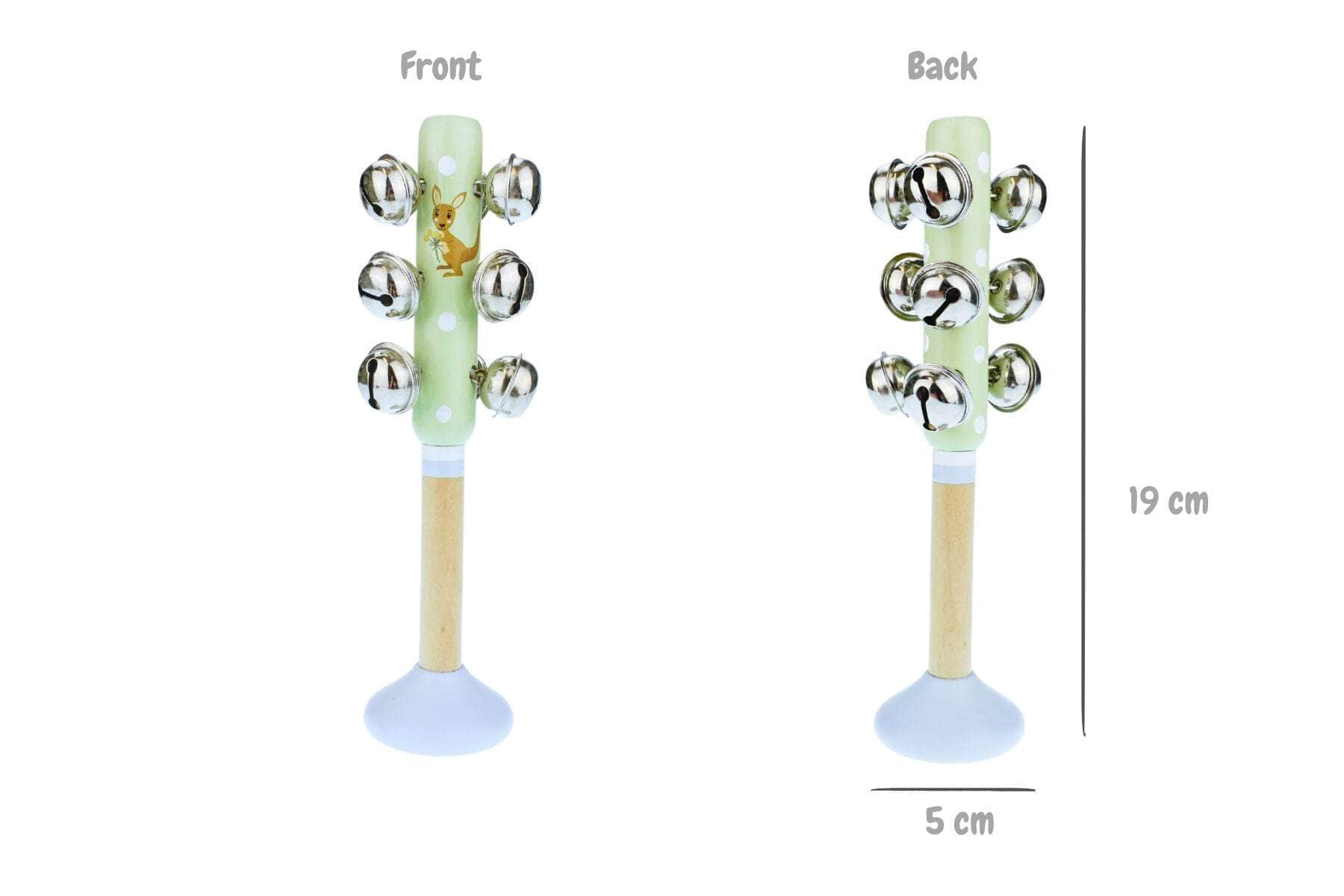 Bush buddies australian animals maraca & bellstick set