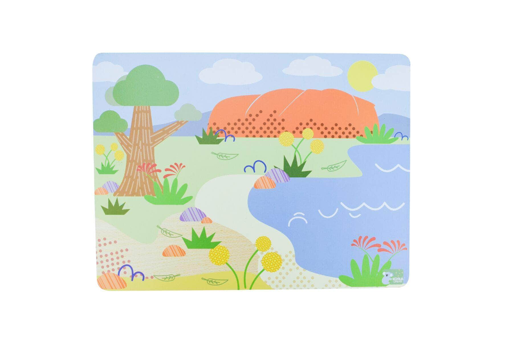 Bush buddies australian animals wooden chunky puzzle