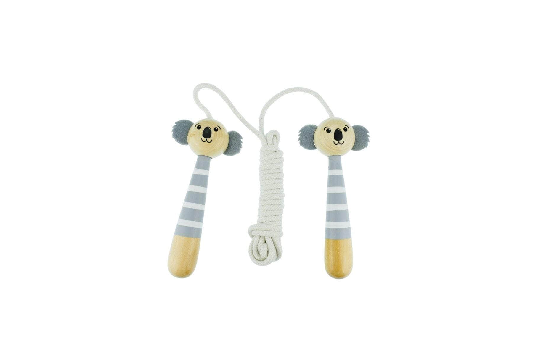 Bush buddies koala wooden adjustable skipping rope