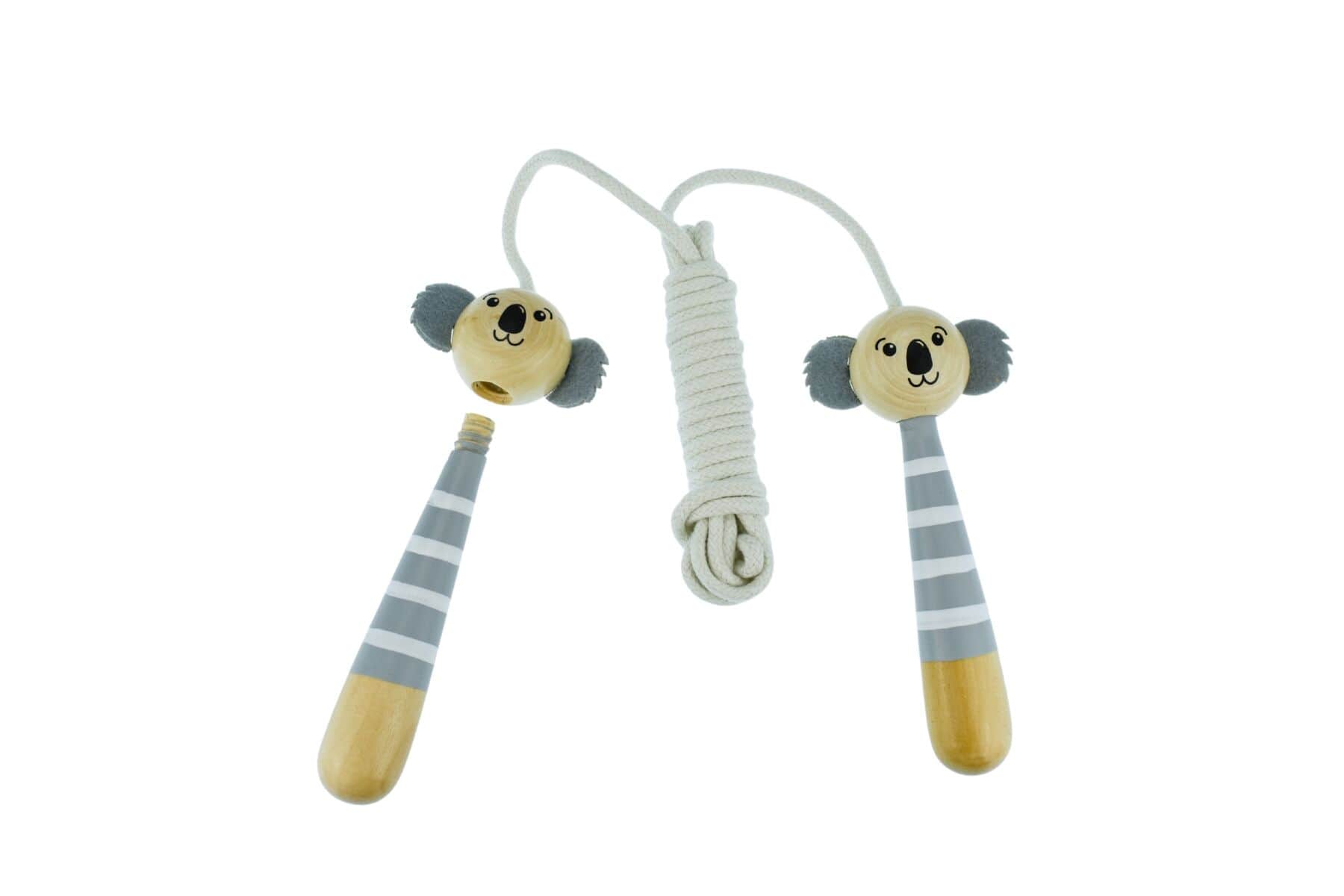Bush buddies koala wooden adjustable skipping rope