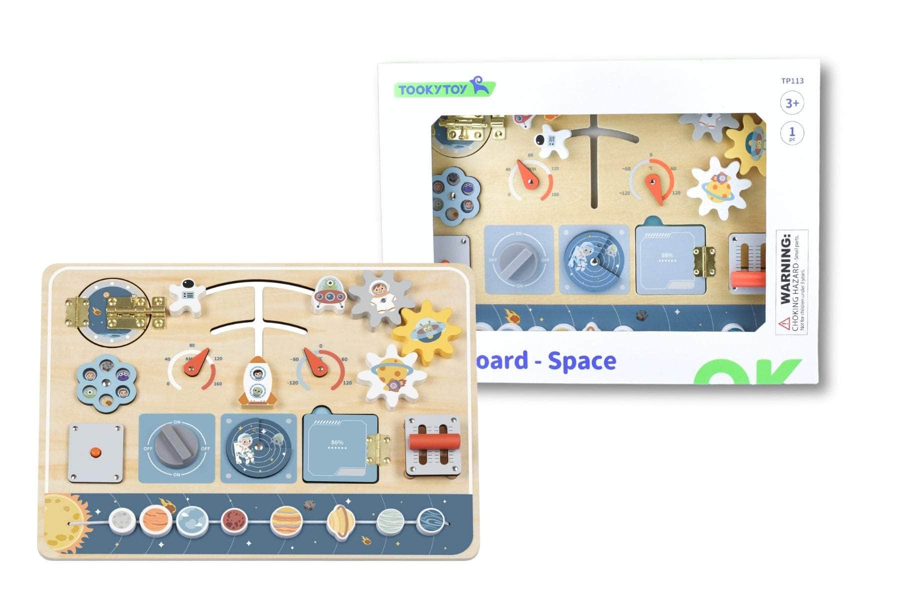Busy board - space