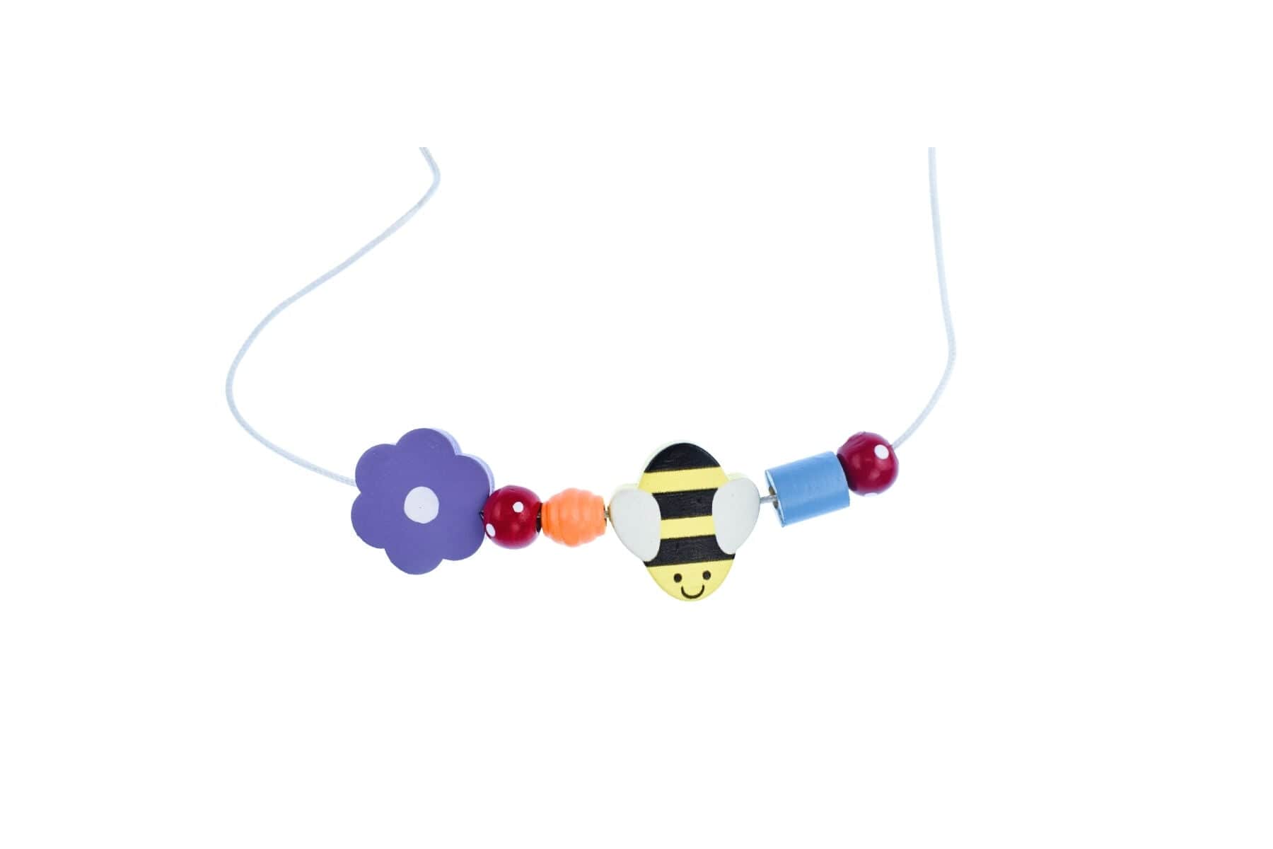 Buzzy days bead lacing bee