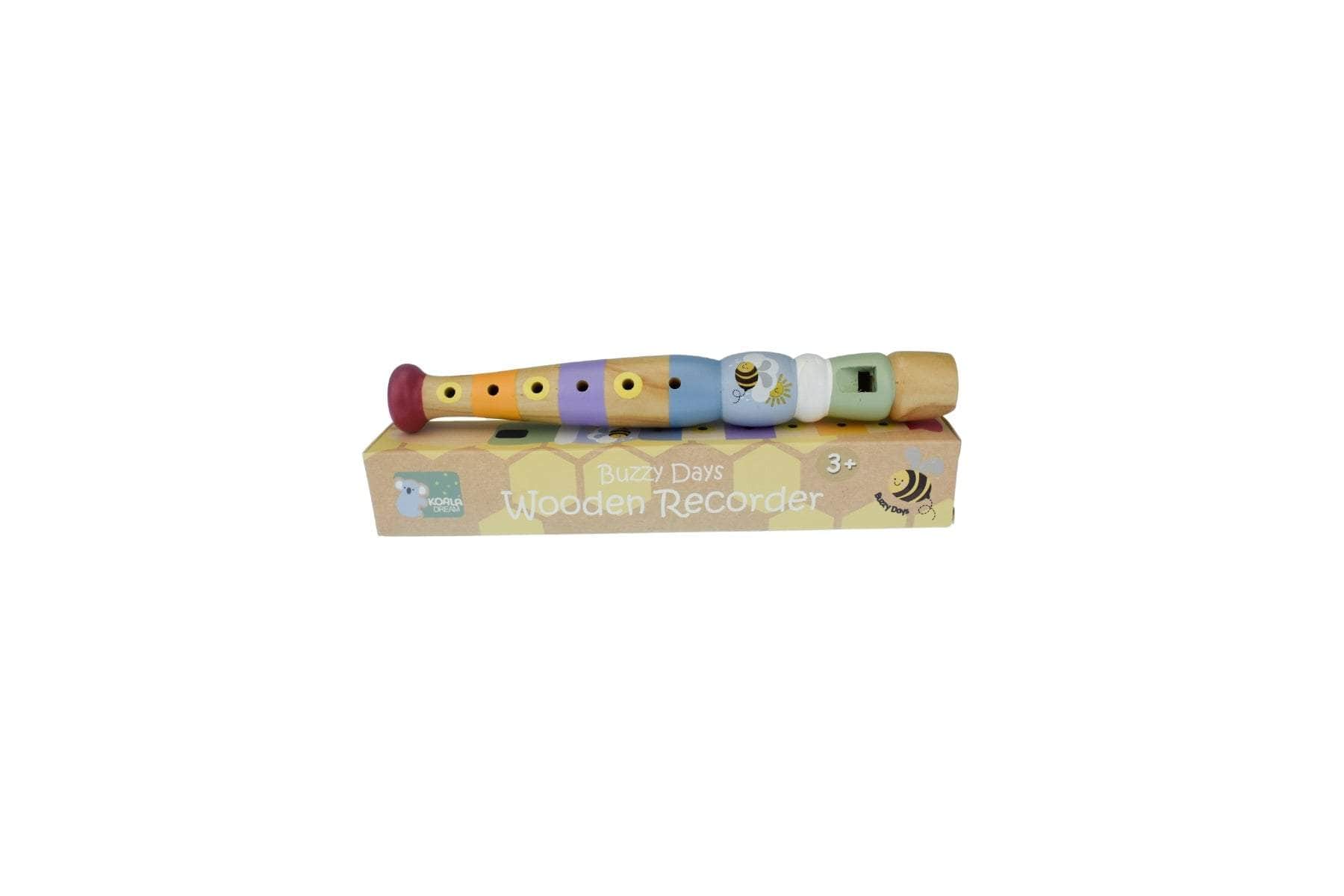 Buzzy days bee rainbow recorder