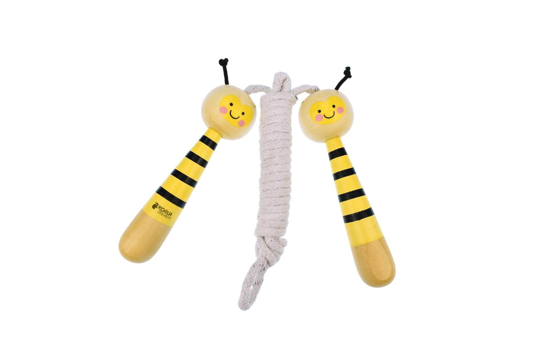 Buzzy days bee wooden adjustable skipping rope