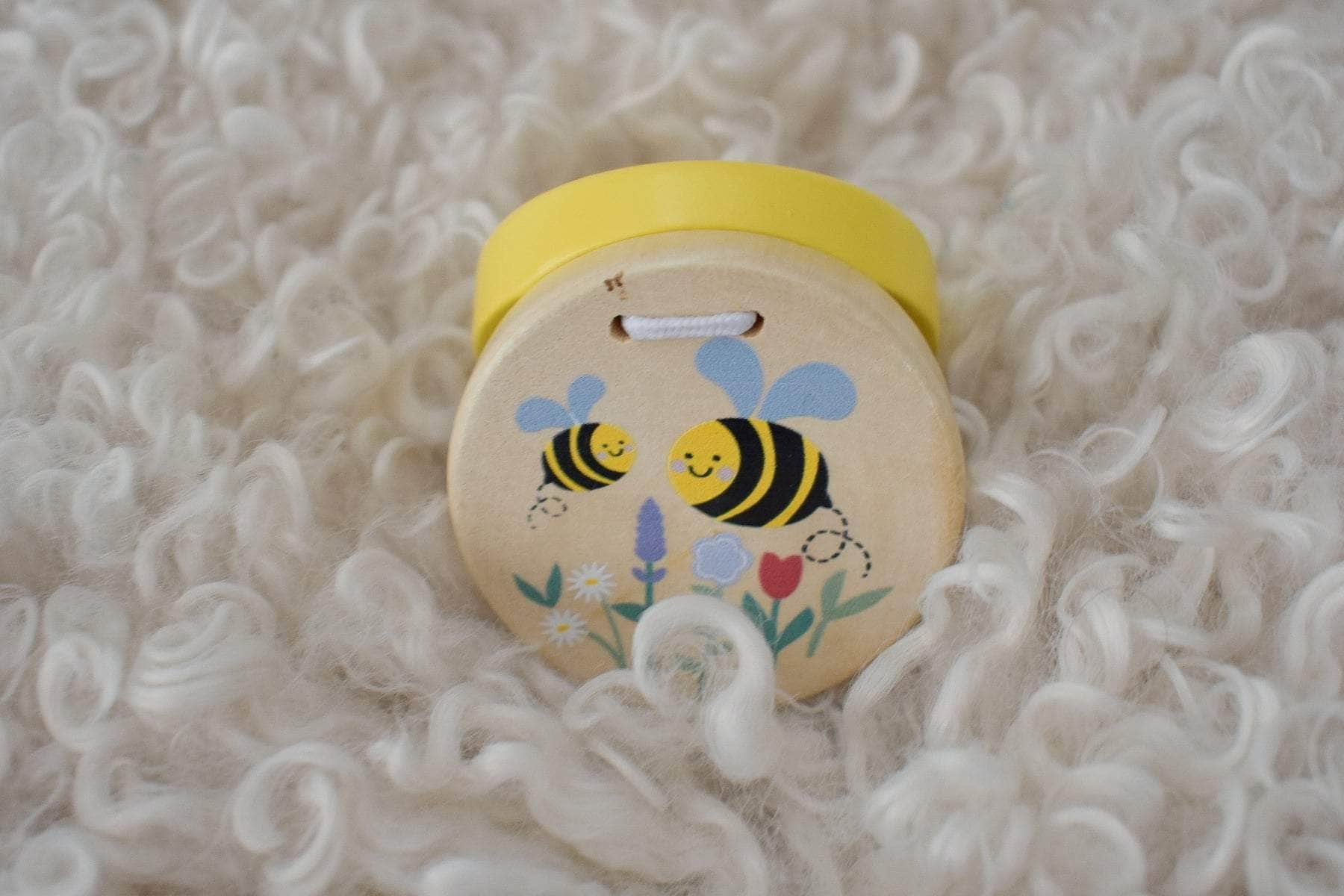 Buzzy days bee wooden castanets price for 2