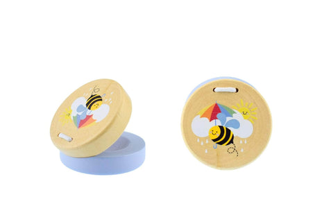 Buzzy days bee wooden castanets price for 2