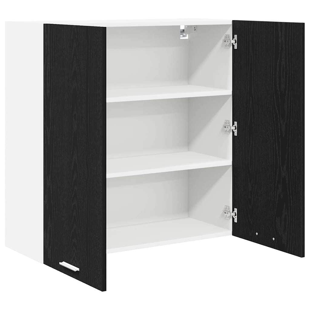 Cabinet Riga Black Oak Engineered Wood - Home Dacor