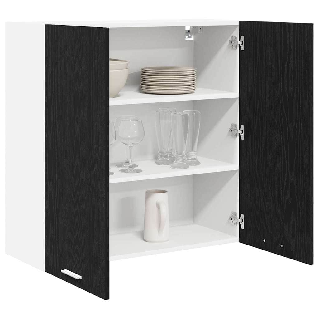 Cabinet Riga Black Oak Engineered Wood - Home Dacor