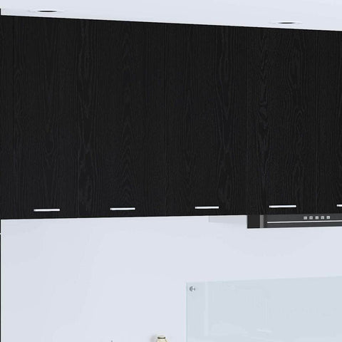 Cabinet Riga Black Oak Engineered Wood - Home Dacor