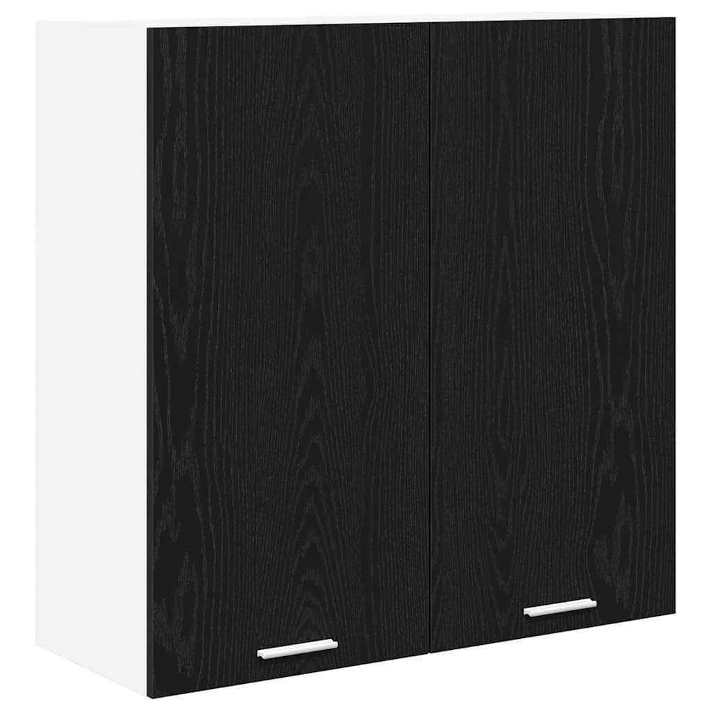 Black colour - Cabinet Riga Black Oak Engineered Wood - Home Dacor