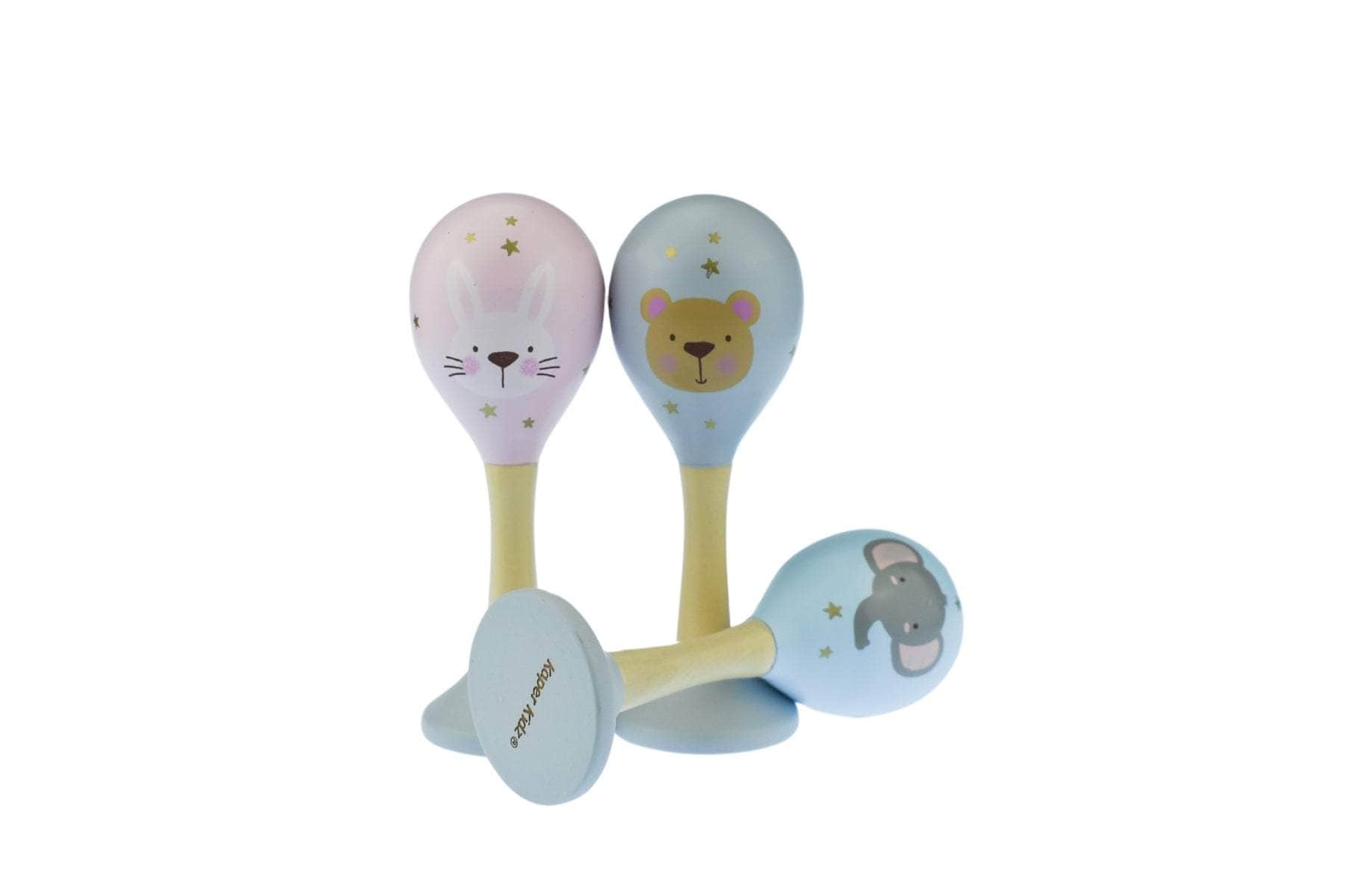 Calm & Breezy Baby Animal Maraca Set Of 3Pcs