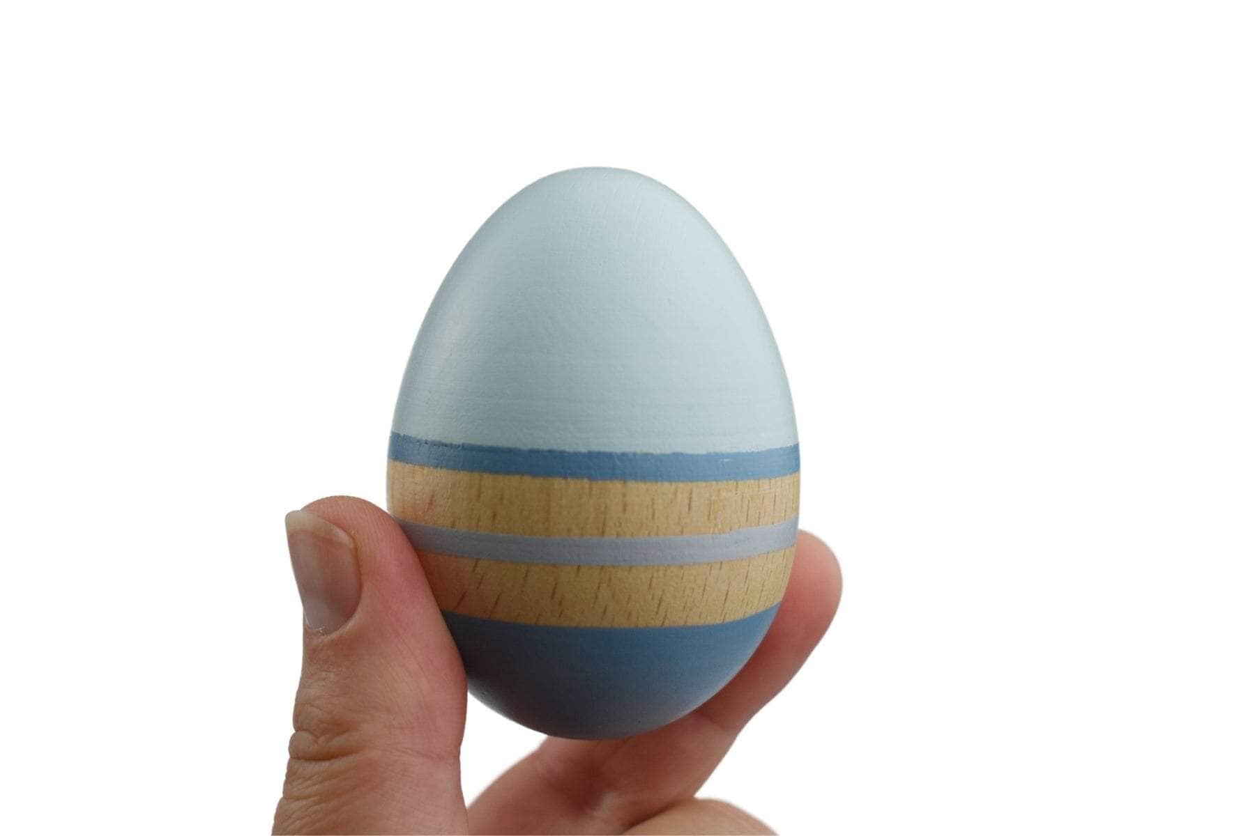 Calm & Breezy Wooden Maraca Egg Shaker Set Of 4