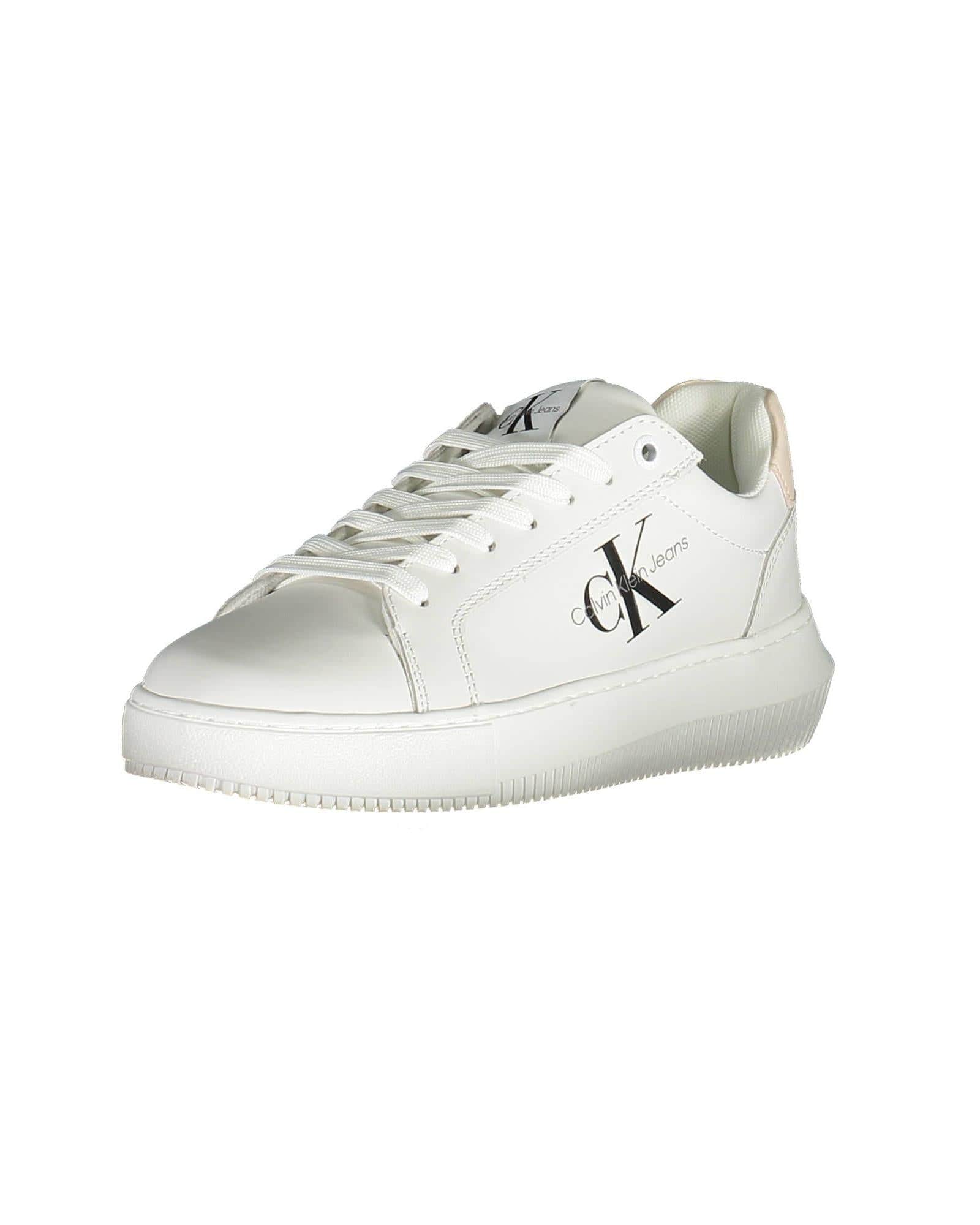 Calvin Klein White Poly Sneaker