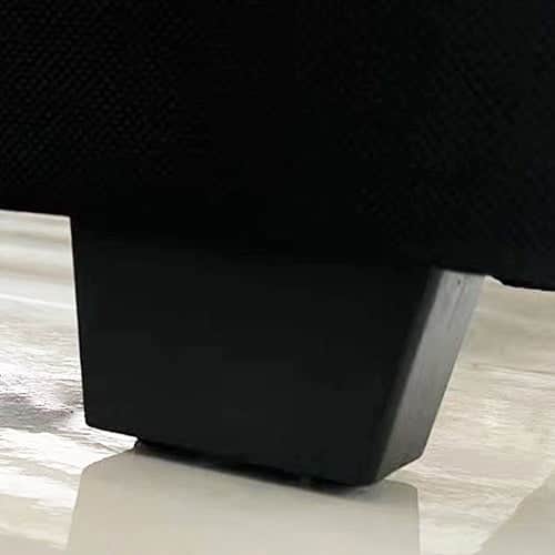 Camelia Queen Size Bed Frame Pink Velvet Upholstery High Headboard