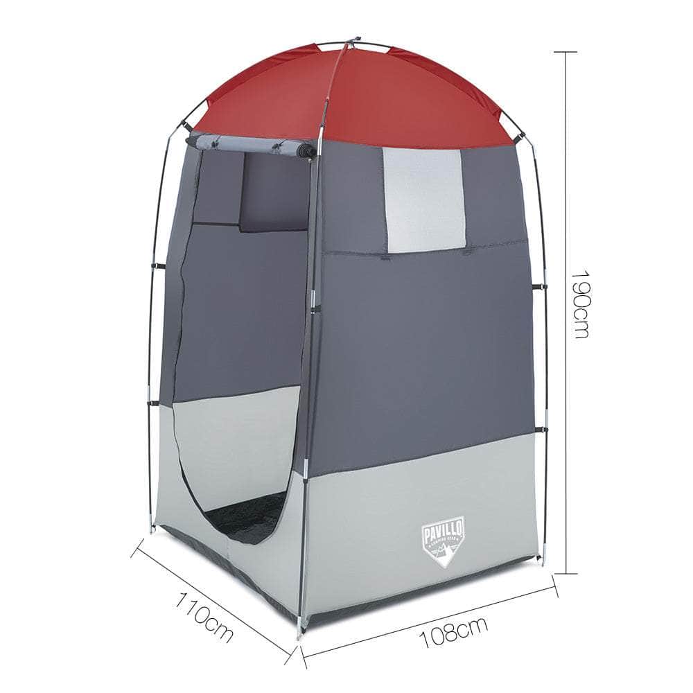 Camping Comfort Portable Pop-Up Tent Shower and Toilet Room