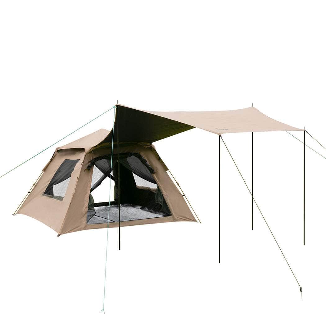 Camping Fun with Automatic Pop-Up Canopy Tent
