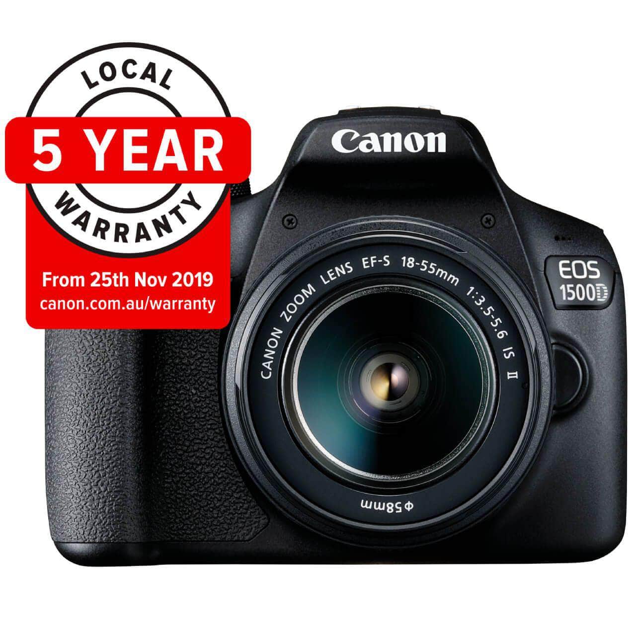 Canon EOS 1500D DSLR Camera with EFS 18-55mm III Lens Kit