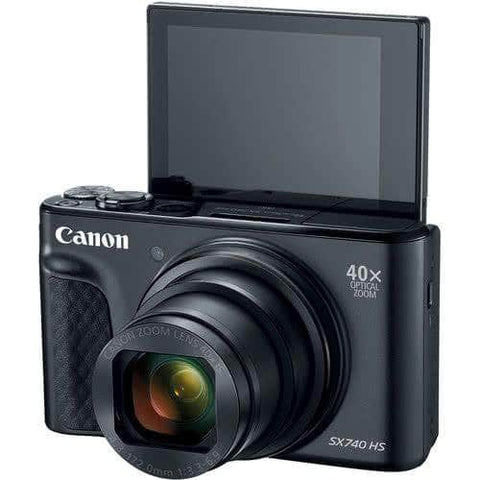 Canon Powershot SX740 HS Digital Compact Camera - Black