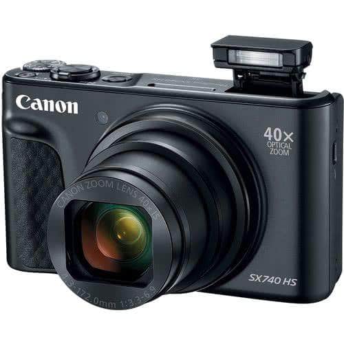 Canon Powershot SX740 HS Digital Compact Camera - Black