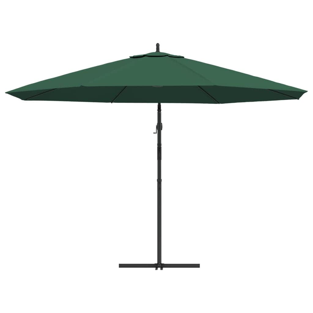 Cantilever Umbrella 3.5 m Green - Simple deals