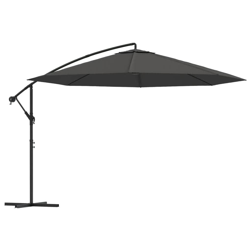 Cantilever Umbrella with Aluminium Pole 350 cm Anthracite - Simple deals