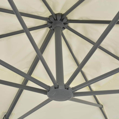 Cantilever Umbrella with Aluminium Pole Sand