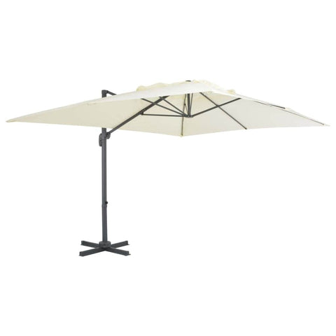 Cantilever Umbrella with Aluminium Pole Sand