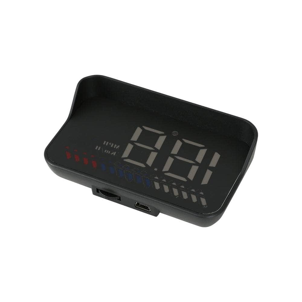Car Digital Gps Speedometer Heads Up Display Overspeed Warning Alarm