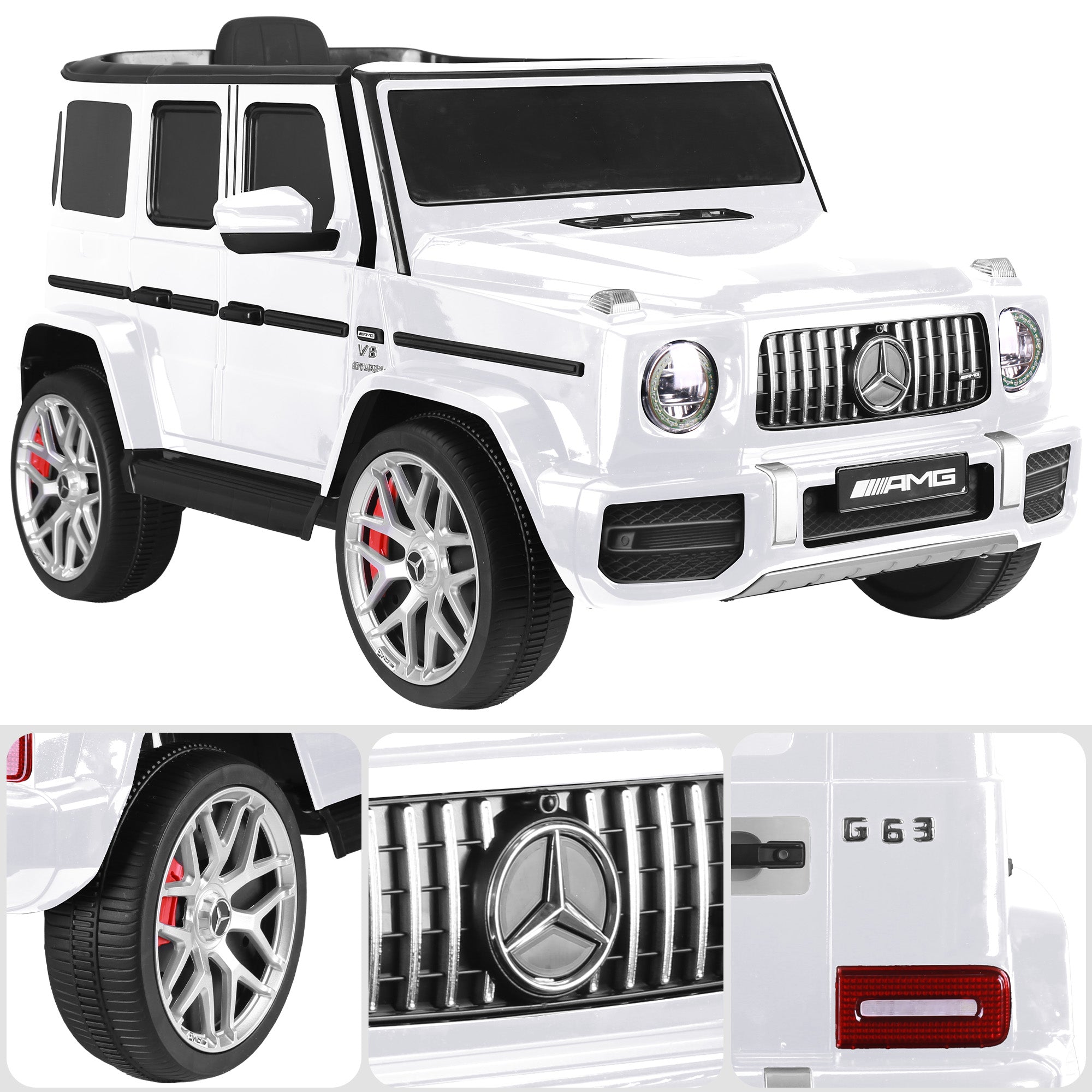 Mercedes AMG G63 Kids Electric Ride On Car | Simpledeals