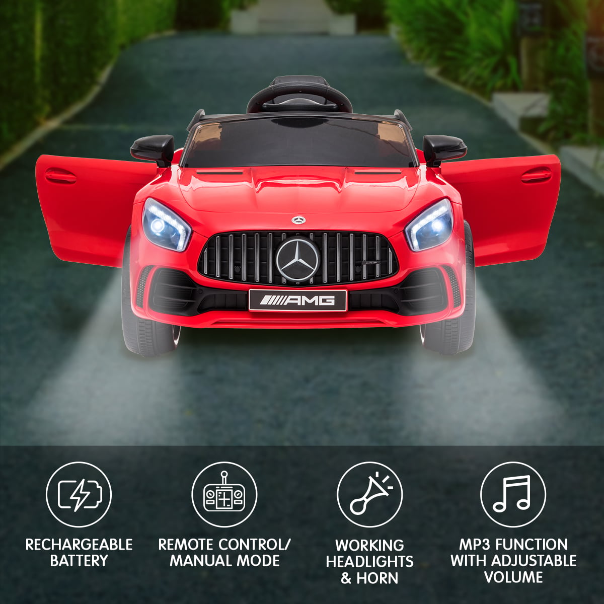Electric Ride Car Red 2x15cm